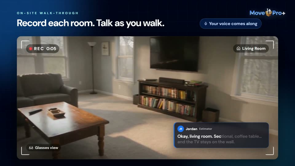AI Glasses Surveys in MoveitPro+